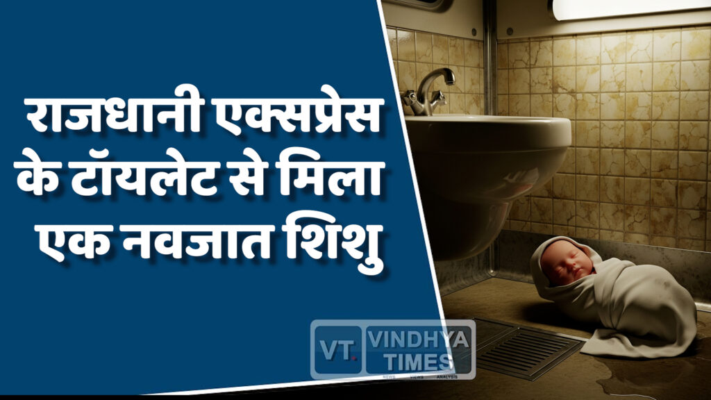 MP News : राजधानी एक्सप्रेस में नवजात शिशु मिलने से मचा हडकंप