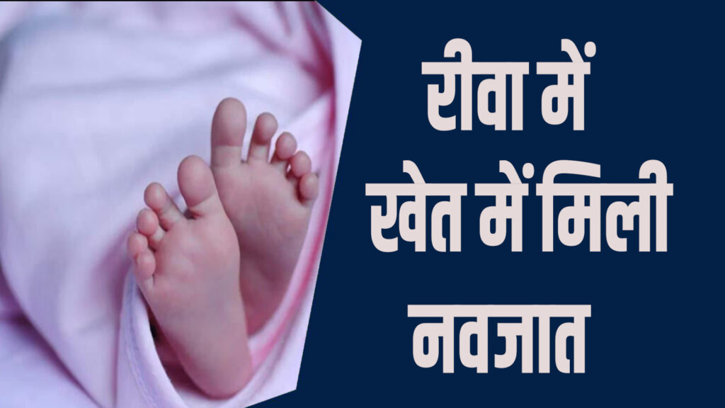 Rewa News: रीवा में नवजात को फेखा खेत में ,आस्पताल में जारी है इलाज