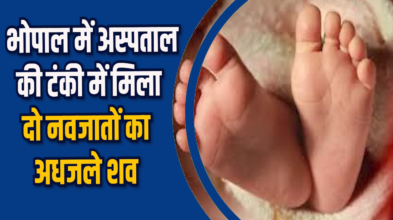 MP News: भोपाल में अस्पताल की टंकी में मिली दो नवजात, मौत ने मचाई सनसनी