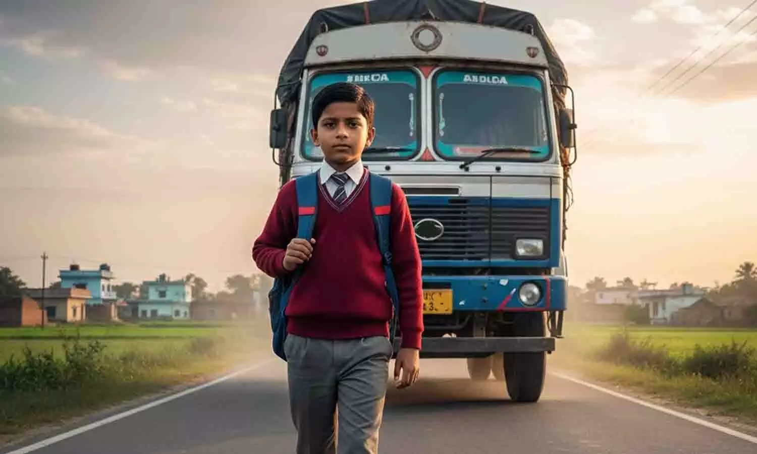Rewa News: रीवा में स्कूल जाते मासूम की दर्दनाक मौत, ट्रक चालक फरार