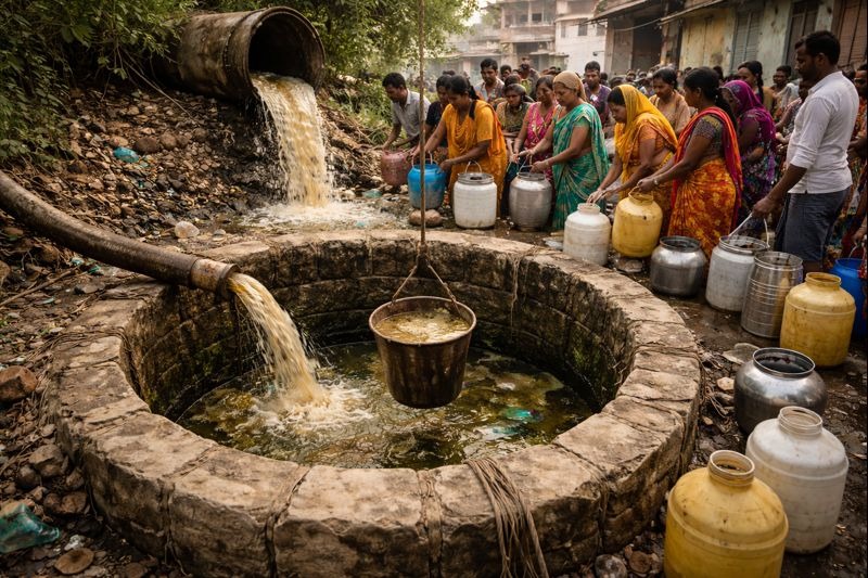 MP News: भोपाल का पानी भी निकला ज़हरीला, 4 इलाकों में पाए गए बैक्टीरिया