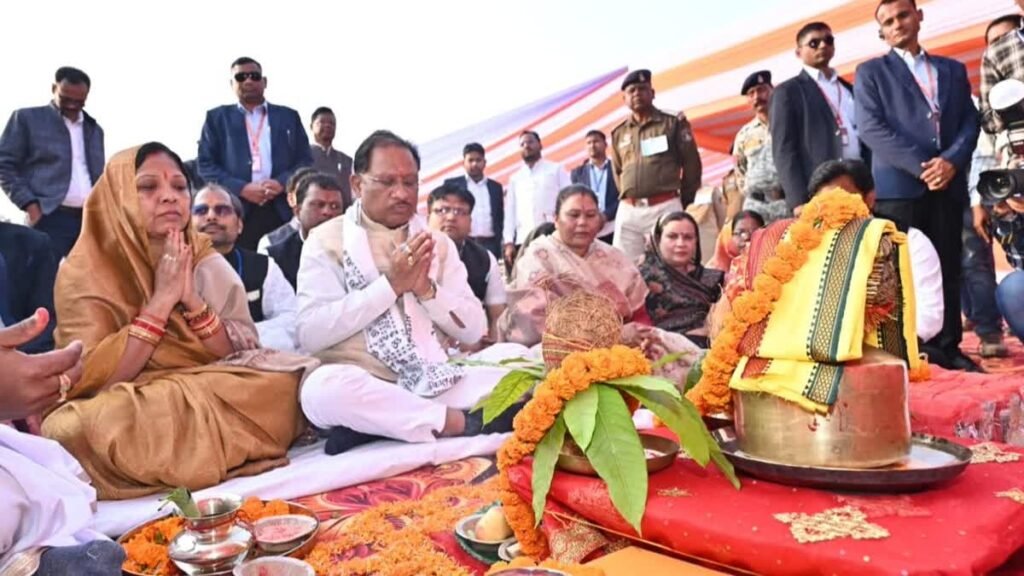 Jashpur News: जशपुर में CM साय ने 51.73 करोड़ विकास कार्यों का लोकार्पण और भूमिपूजन किया