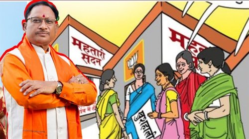 CG News : छत्तीसगढ़ में महिलाओं के लिए बड़ी पहल: हर गांव में बनेगा ‘महतारी सदन’