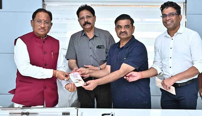CG News : विष्णु देव साय से Indian Medical Association छत्तीसगढ़ प्रतिनिधिमंडल की सौजन्य भेंट