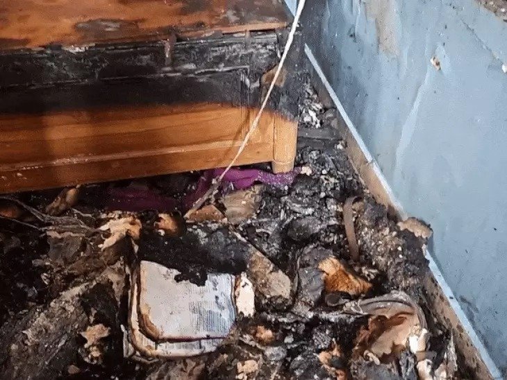 Rewa News: रीवा में रूम हीटर से घर में आग, बाल-बाल बचा परिवार