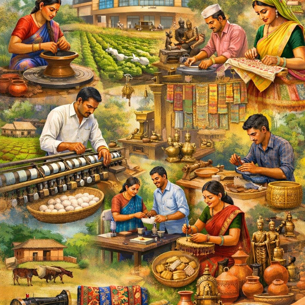 CG News: छत्तीसगढ़ ग्रामोद्योग बजट 2026-27: कुटीर उद्योगों और शिल्पियों के लिए खुलेगा खुशहाली का द्वार