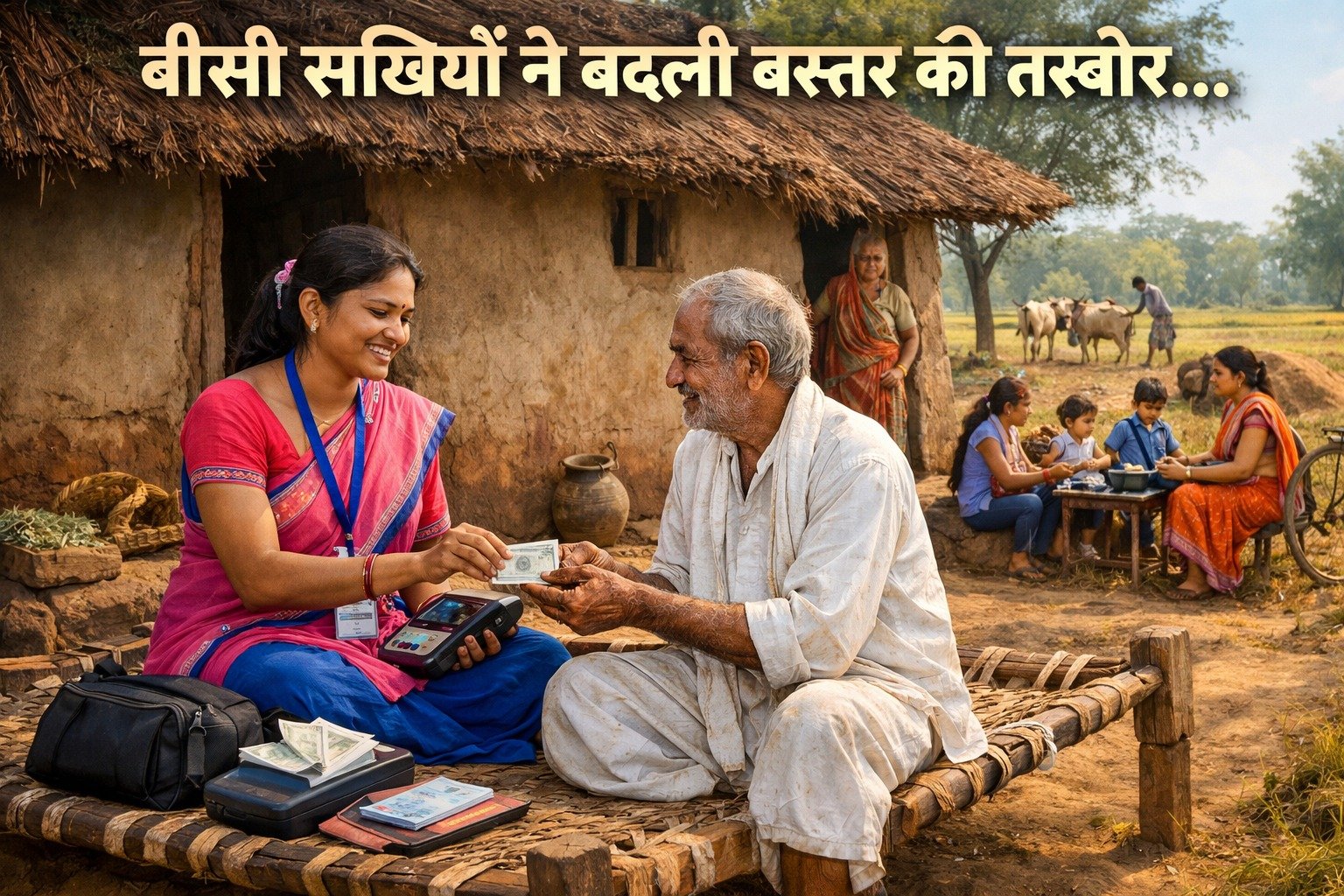 CG News: बस्तर में घर-घर पहुंची बैंकिंग सेवाएं, अब बुजुर्गों को नहीं जाना पड़ता बैंक, गांव में ही मिल रही पेंशन और सेवाएं