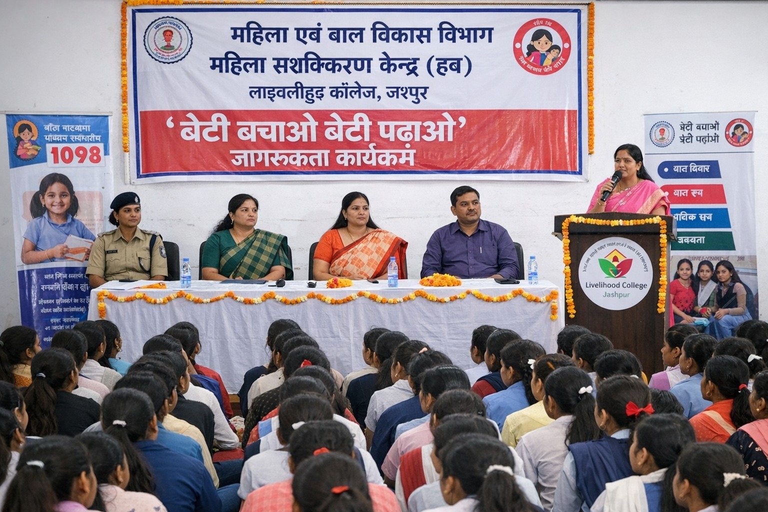 Jashpur News: जशपुर में बेटियों के लिए जागरूकता कार्यक्रम, कानूनी अधिकारों से लेकर स्वच्छता तक दी गई अहम जानकारी