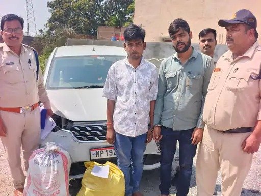Satna News: सतना में कार से 478 शीशी नशीला कफ सिरप जब्त दो आरोपी गिरफ्तार