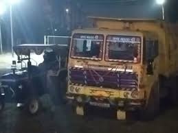 Satna News: सतना में अवैध खनिज परिवहन पर बड़ी कार्रवाई 8 वाहन जब्त