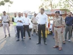 Mauganj News: मऊगंज में कलेक्टर का निरीक्षण, सड़क सुरक्षा और विकास कार्यों पर सख्त निर्देश