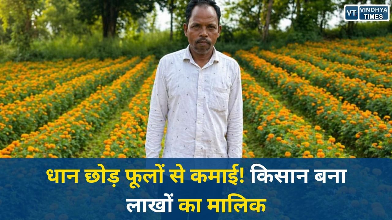 CG News: फूलों की खेती ने बदली किस्मत, रायगढ़ के किसान ईश्वरचरण पैकरा बने सफलता की मिसाल