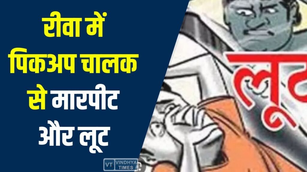 Rewa News: रीवा में पिकअप चालक से मारपीट और लूट, स्कूटी टक्कर के बाद युवकों का हमला, वीडियो वायरल
