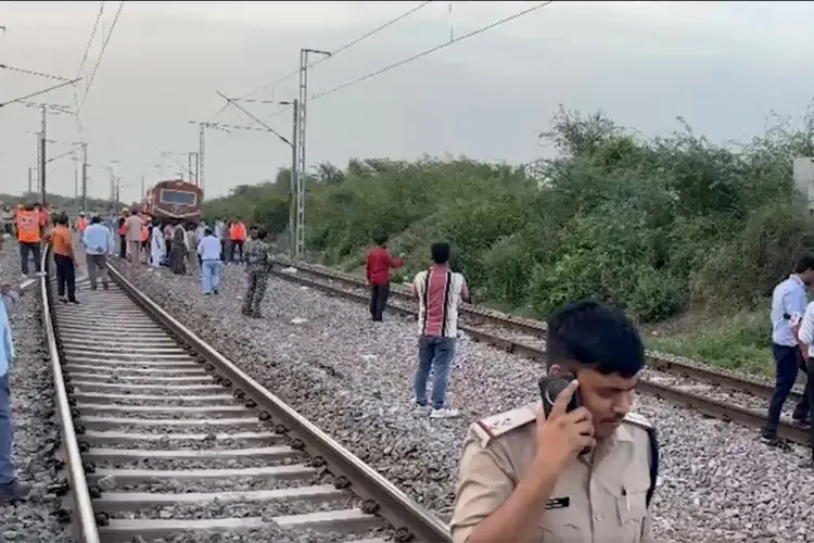 MP News : मुरैना रेल हादसा : एक अफवाह ने छिनी चार लोगो की जान