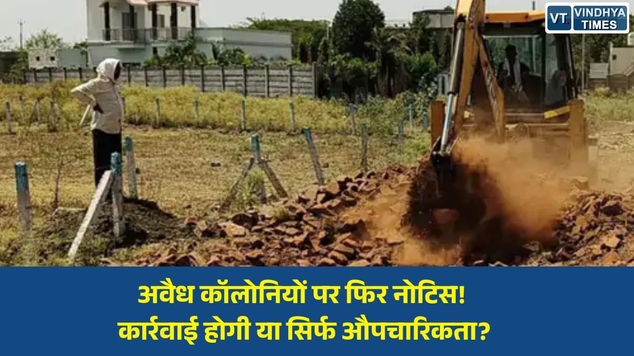 MP News: भोपाल में अवैध कॉलोनियों के खिलाफ नया अभियान, 15 कॉलोनाइजरों को नोटिस जारी