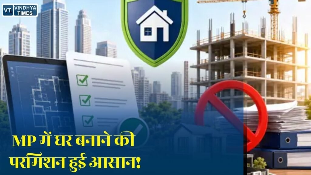 MP News: MP में भवन निर्माण की अनुमति प्रक्रिया बदली, अब कई विभागों की NOC से मिलेगी राहत