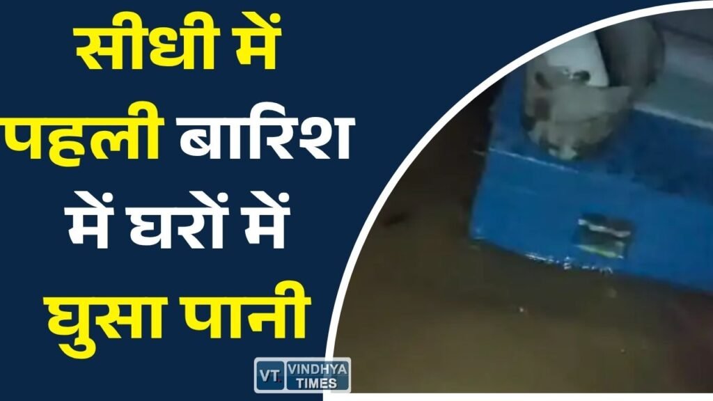 Sidhi News: सीधी के भदौरा गांव में जलभराव से बढ़ी परेशानी, अंडरब्रिज के पास बारिश का पानी घरों तक पहुंचा