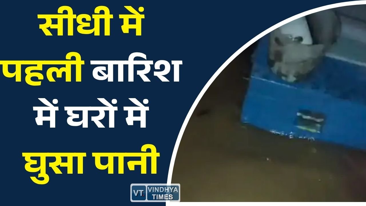 Sidhi News: सीधी के भदौरा गांव में जलभराव से बढ़ी परेशानी, अंडरब्रिज के पास बारिश का पानी घरों तक पहुंचा