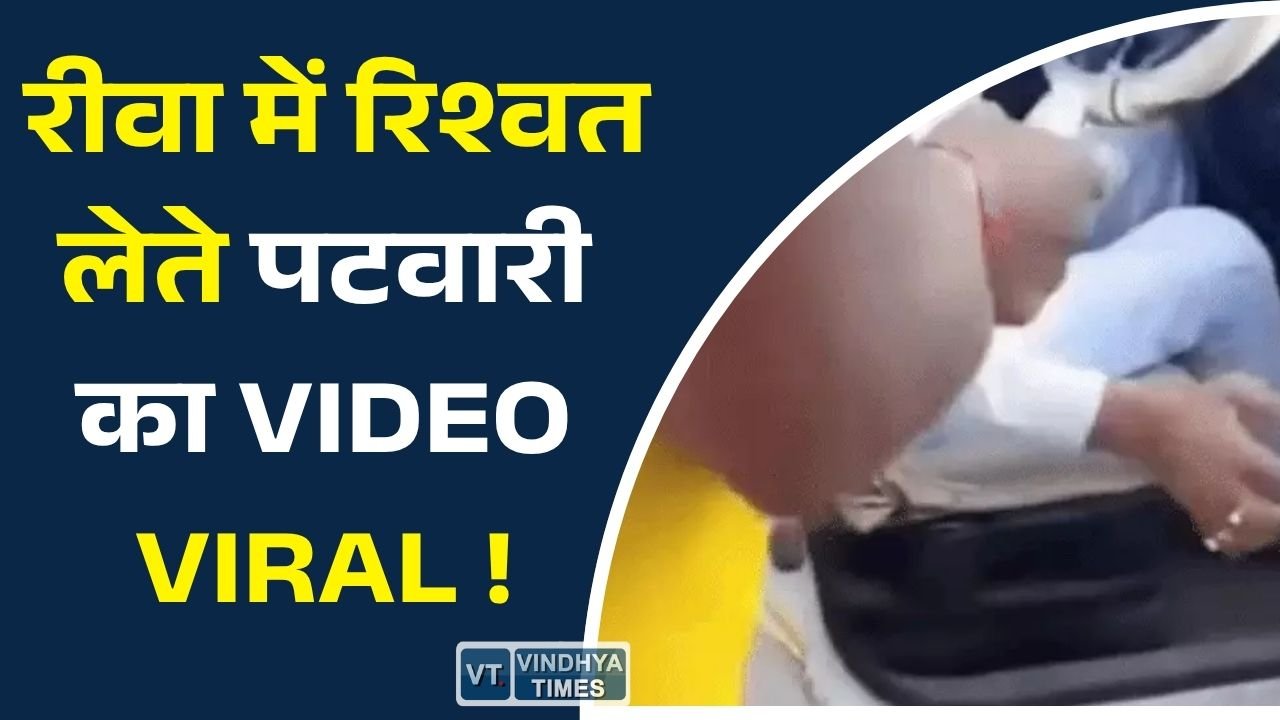 Rewa News: रीवा में पटवारी पर रिश्वत लेने का आरोप, वायरल वीडियो के बाद प्रशासन हरकत में