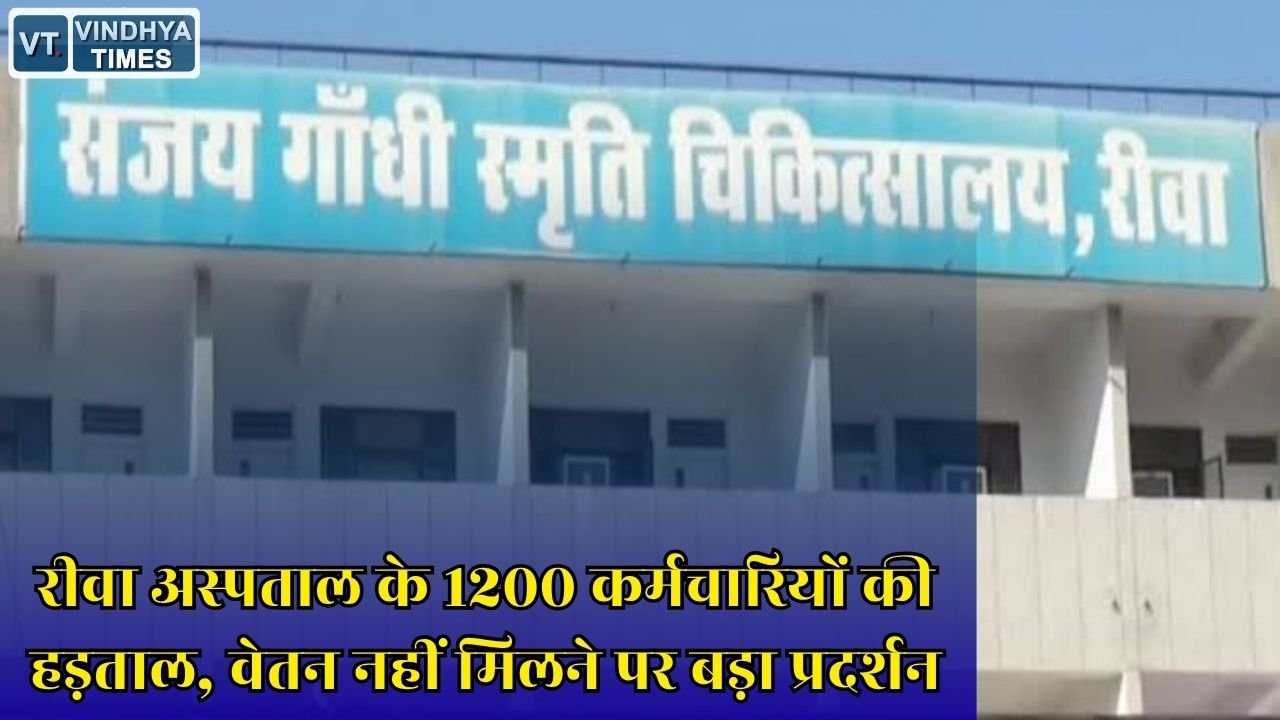 Rewa News: संजय गांधी और सुपर स्पेशलिटी अस्पताल के कर्मचारियों ने वेतन को लेकर किया काम बंद, डीन से मिला आश्वासन