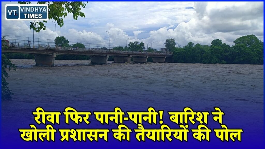 Rewa News: रीवा में फिर जलभराव से हाहाकार, 20 अगस्त की बाढ़ के बाद भी नहीं सुधरी व्यवस्था