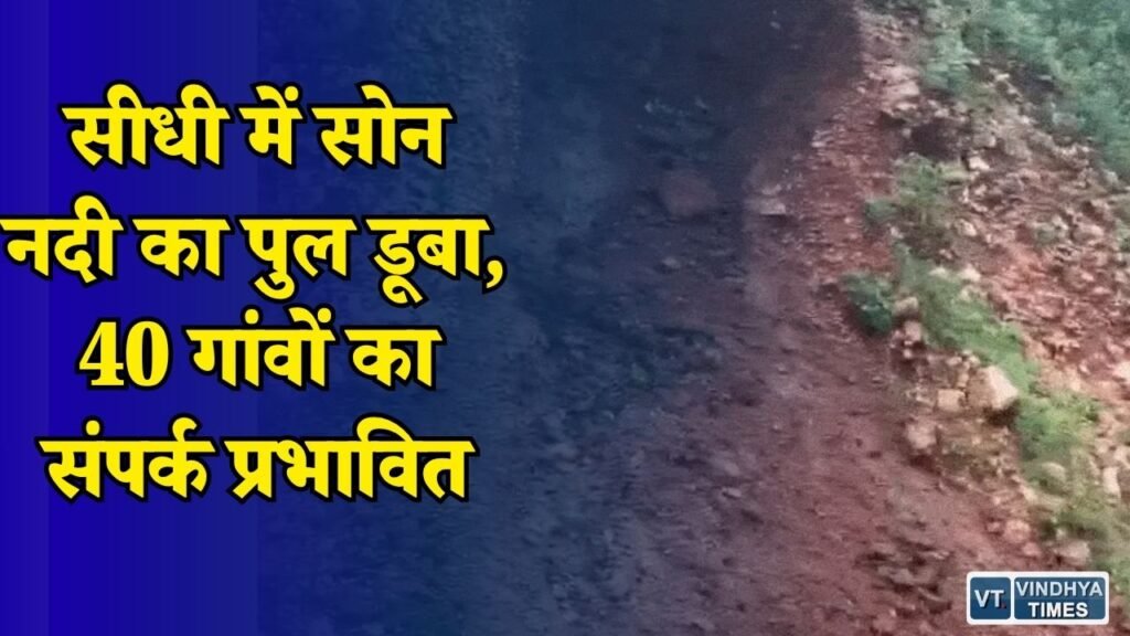 Sidhi News: सीधी में भारी बारिश का असर, भवरसेन घाट पर पुल और सड़क पर बढ़ा खतरा