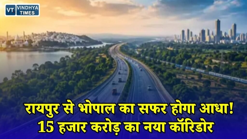 CG News: रायपुर-भोपाल सड़क कनेक्टिविटी को मिलेगी नई रफ्तार, जबलपुर से छत्तीसगढ़ सीमा तक बनेगा सिक्सलेन कॉरिडोर