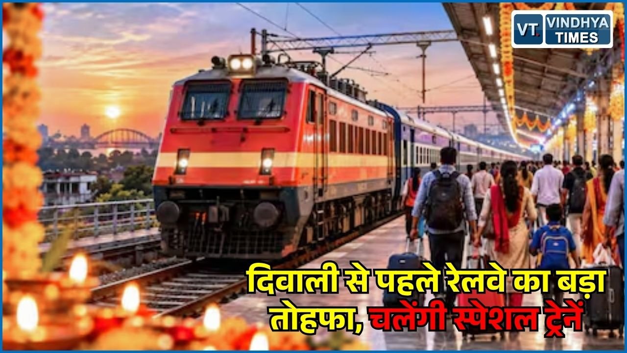 MP News: दिवाली-छठ पर घर जाना होगा आसान, मध्य प्रदेश के 30 स्टेशनों से चलेंगी कई स्पेशल ट्रेनें, देखें पूरी लिस्ट