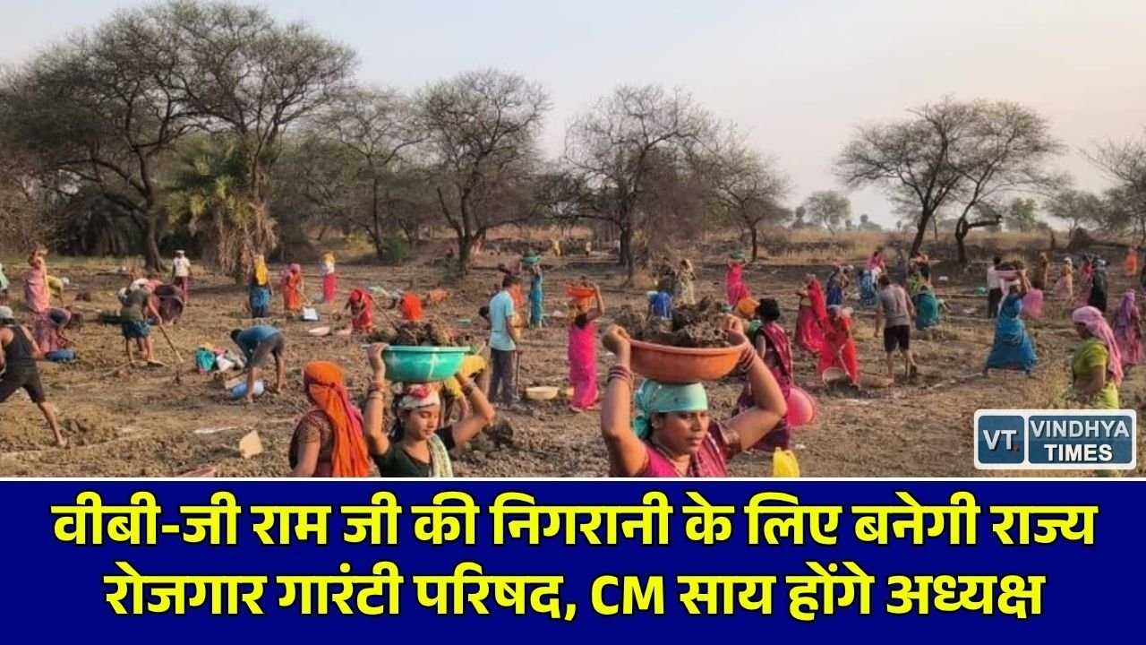 CG News: वीबी-जी राम जी योजना की मॉनिटरिंग के लिए बनेगी राज्य ग्रामीण रोजगार गारंटी परिषद, 30 दिन में मांगे गए सुझाव