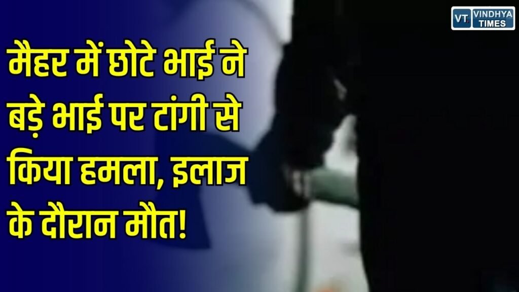 MP News: मैहर में किस्त के विवाद में छोटे भाई ने बड़े भाई पर टांगी से किया हमला, इलाज के दौरान मौत