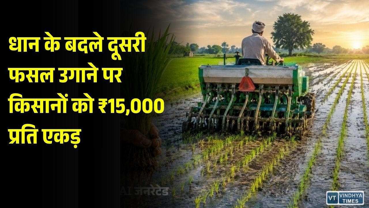 CG News: छत्तीसगढ़ में फसल विविधीकरण, धान के बदले खेती करने पर किसानों को मिलेगा प्रति एकड़ 15,000 रुपये का अनुदान