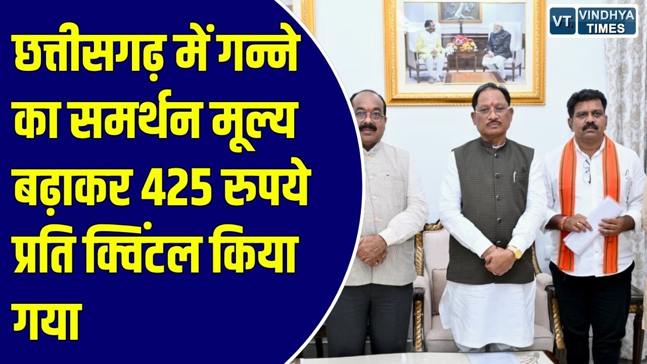 CG News: छत्तीसगढ़ में गन्ने की कीमत में बढ़ोतरी, किसानों की हड़ताल खत्म, सीएम साय ने विपक्ष पर कसा तंज