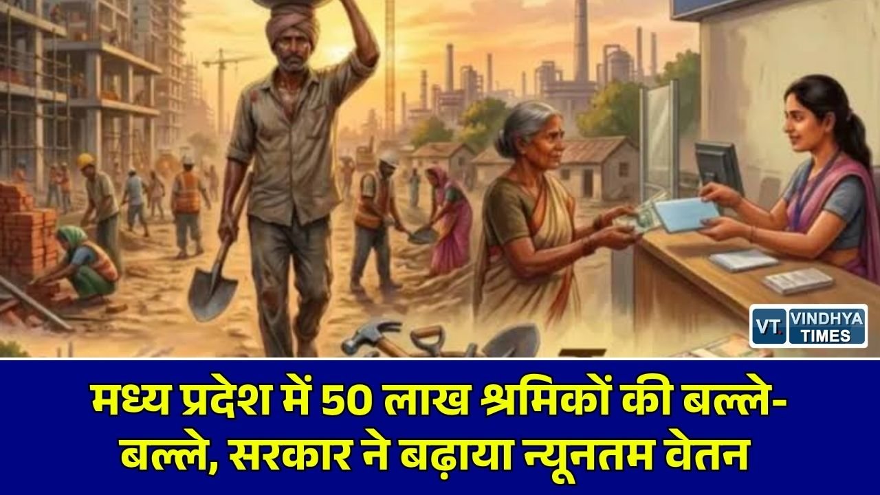 MP News: मध्य प्रदेश के श्रमिकों को मिला बड़ा तोहफा, 1 अक्टूबर से बढ़ा परिवर्तनशील महंगाई भत्ता और न्यूनतम वेतन