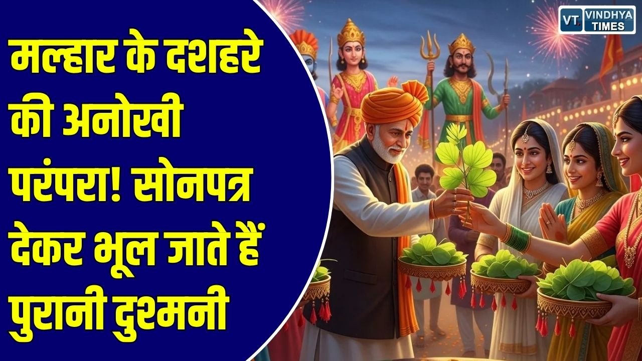 Special Story: मल्हार के दशहरे की अनोखी परंपरा, रावण दहन के बाद सोनपत्र देकर 50 गांवों के लोग भुलाते हैं पुरानी रंजिश