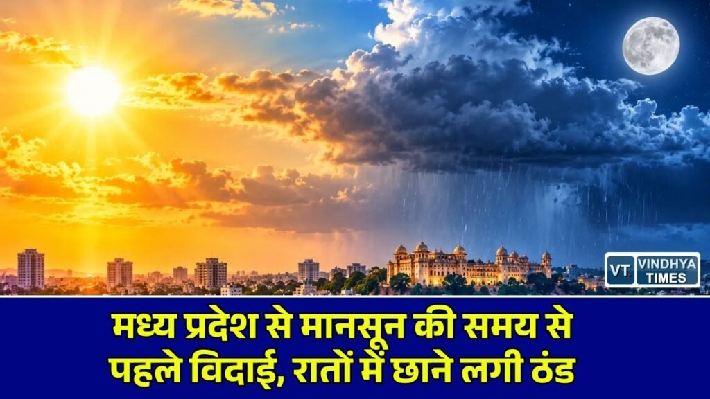MP Weather: मध्य प्रदेश से पूरी तरह विदा हुआ मानसून, रात का पारा गिरा तो दिन में बढ़ा तापमान